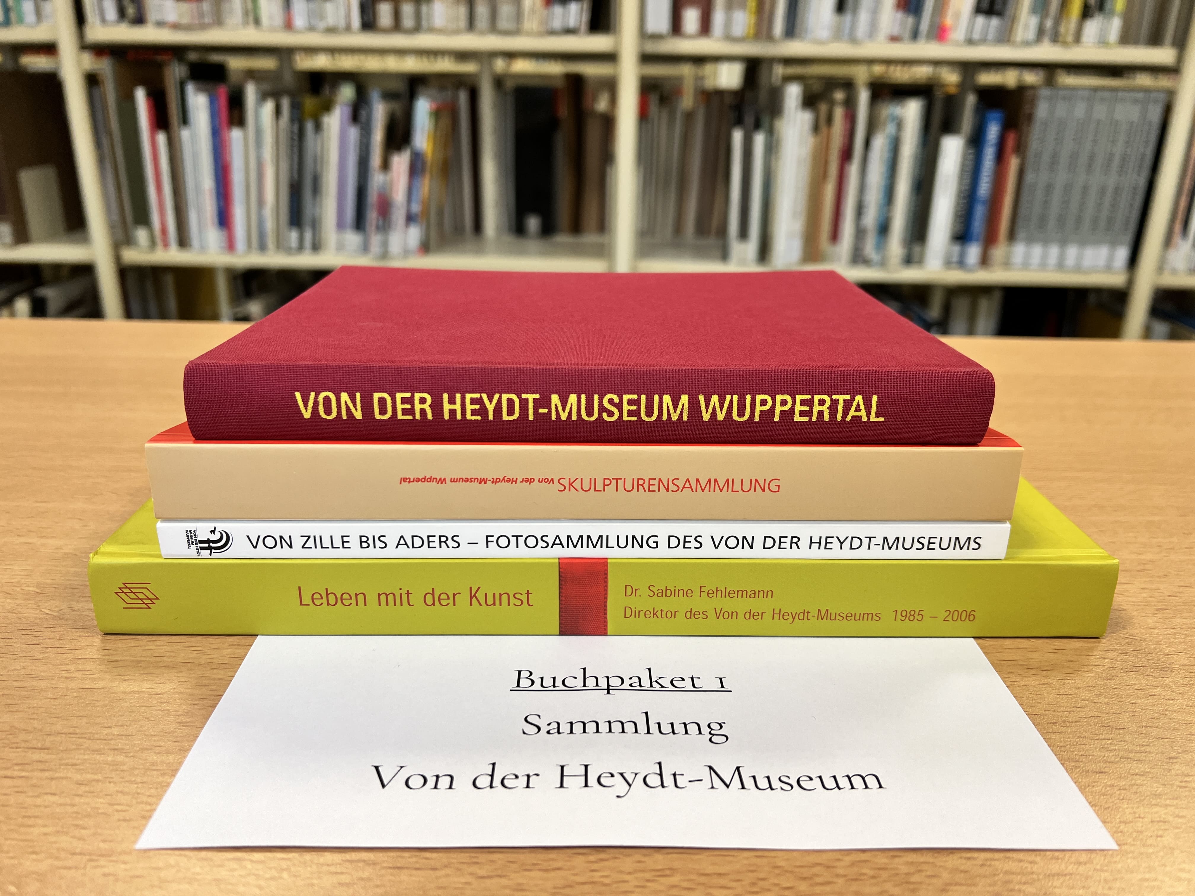 Buchpaket „Sammlung Von der Heydt-Museum“